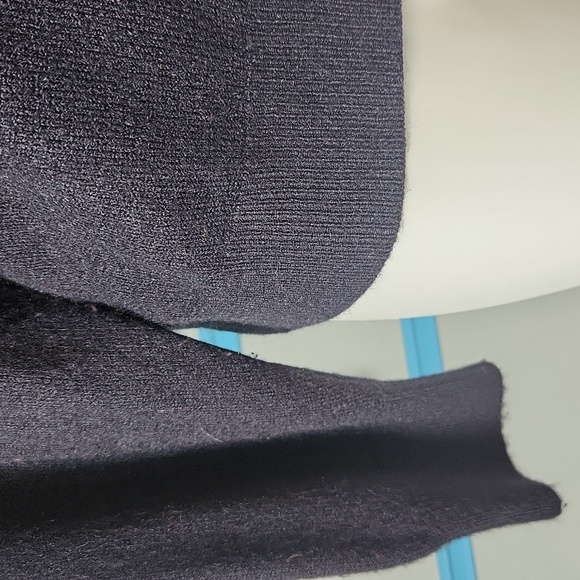 Vintage Designers Originals Black Half-Zip Sweater - Picture 5 of 10